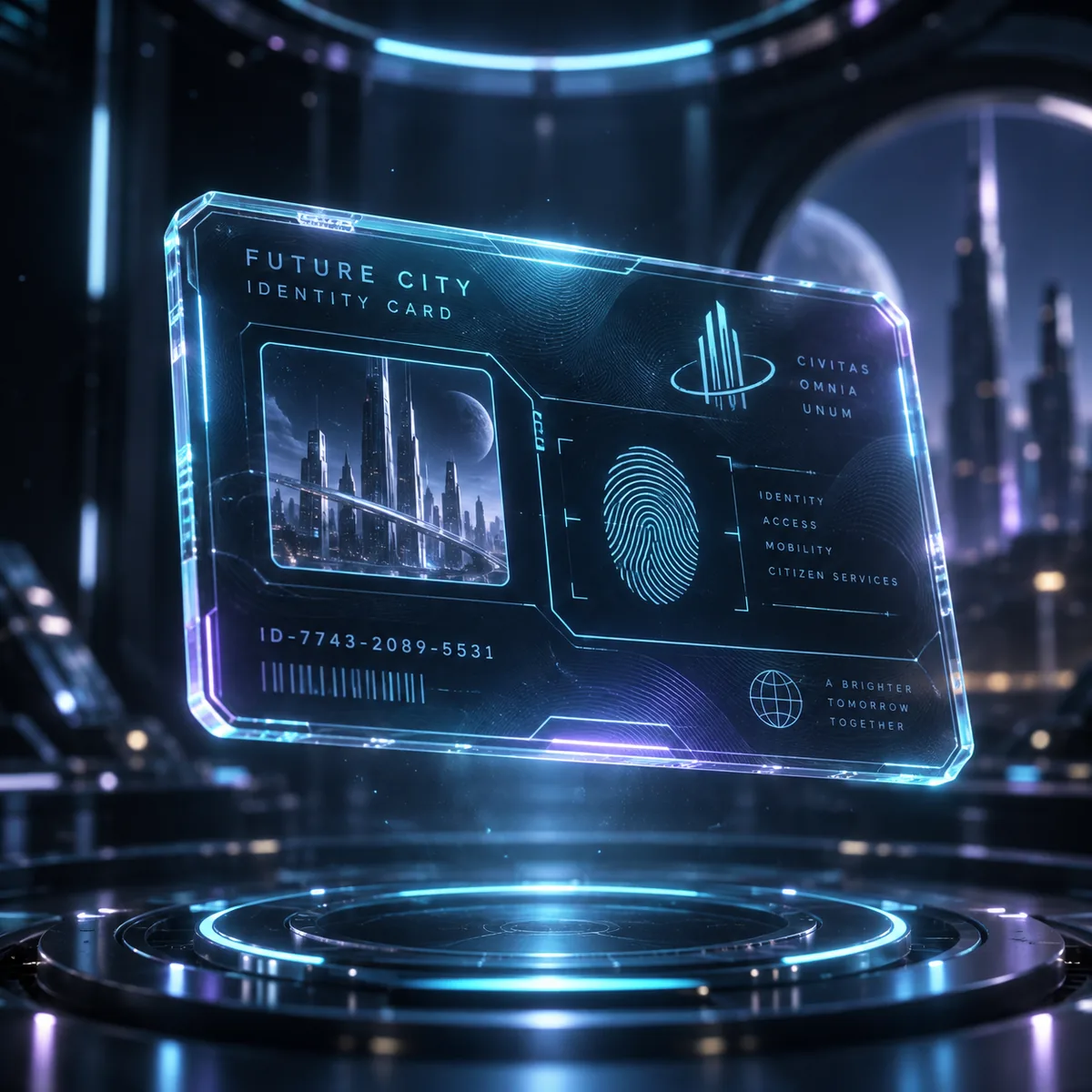 Future City identity archive artwork