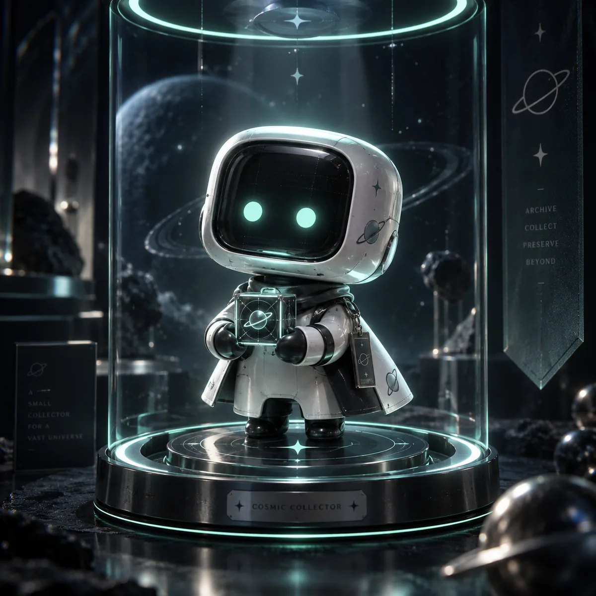Universe Collector Figure display
