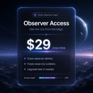 Observer Access – Future City